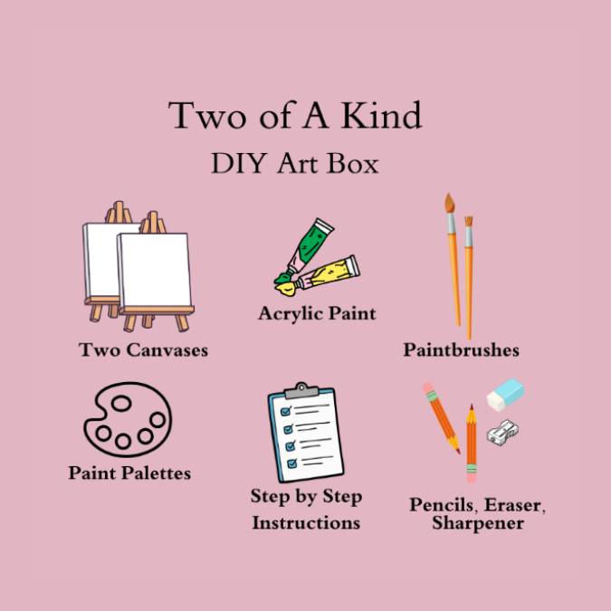 Two of a Kind DIY Art Box